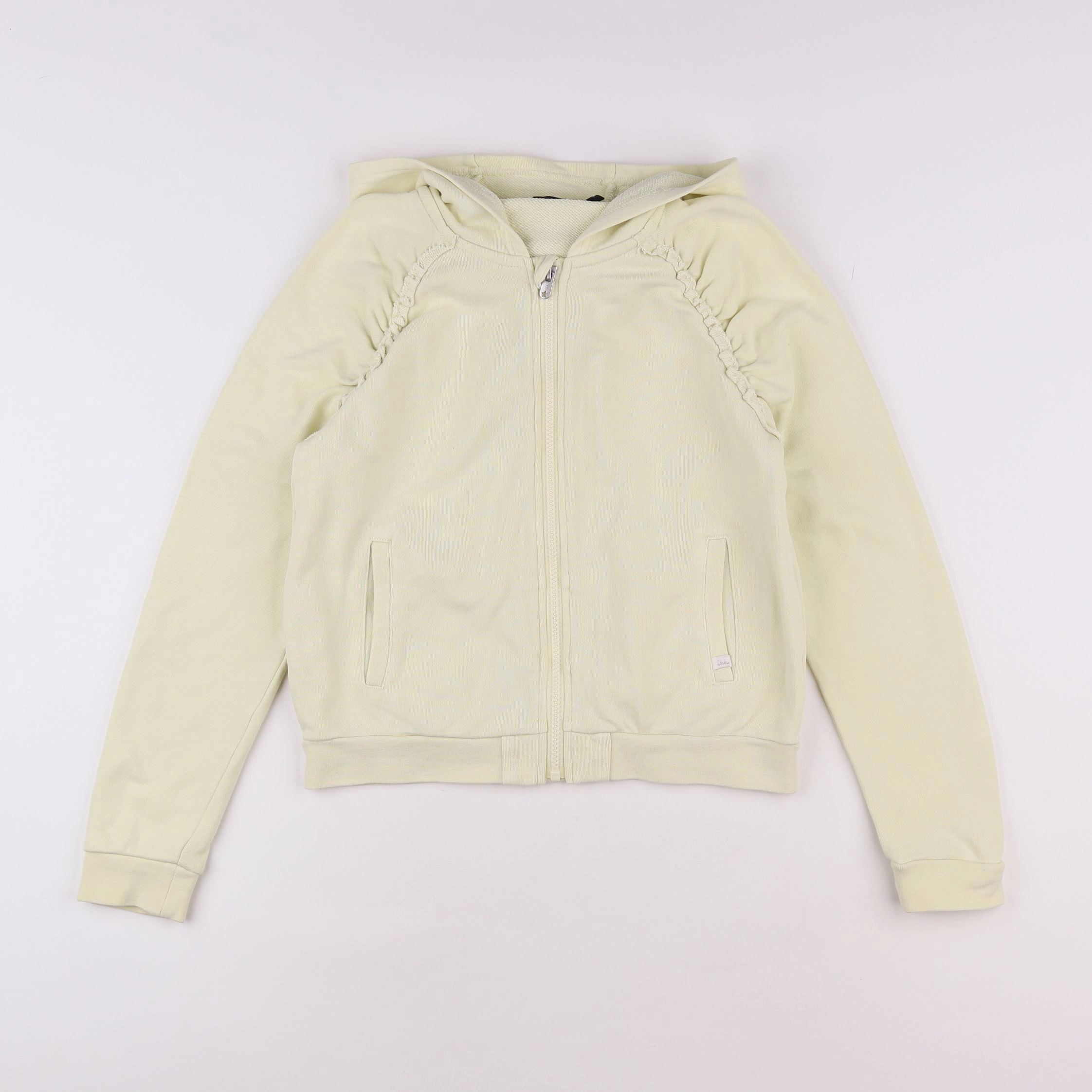 IKKS - sweat imprimé au dos jaune - 10 ans