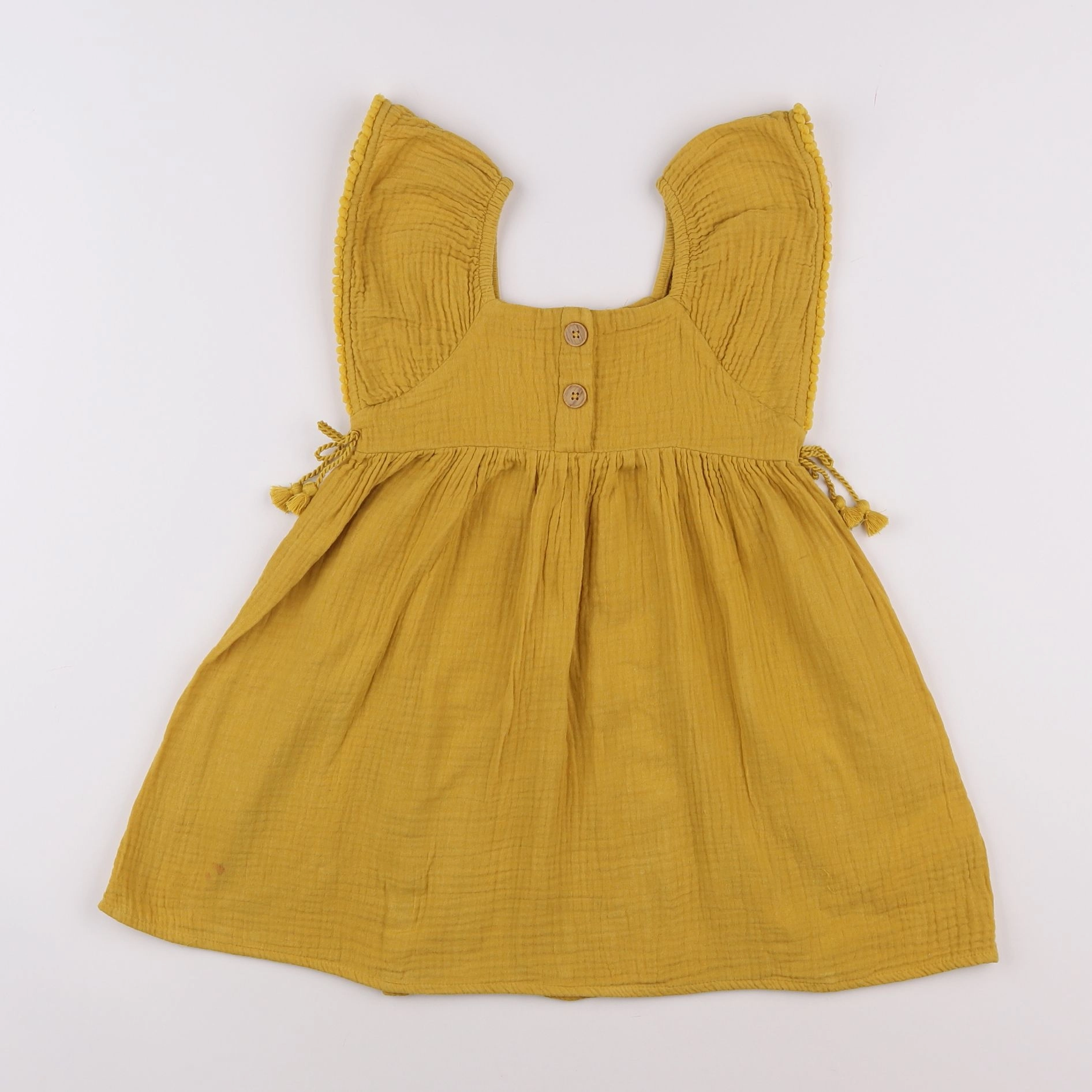 Vertbaudet - blouse jaune - 5 ans