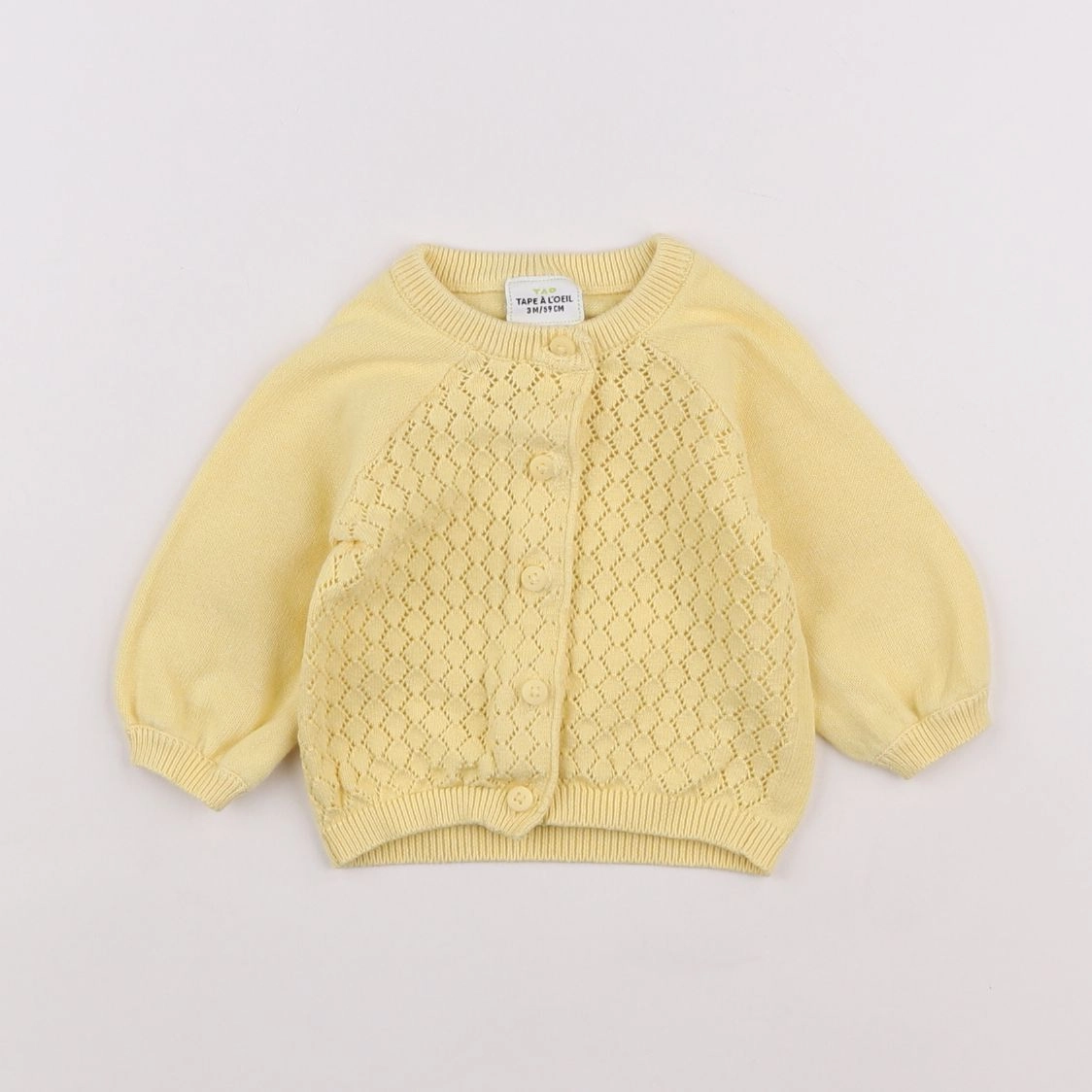 Tape à l'oeil - gilet jaune - 3 mois