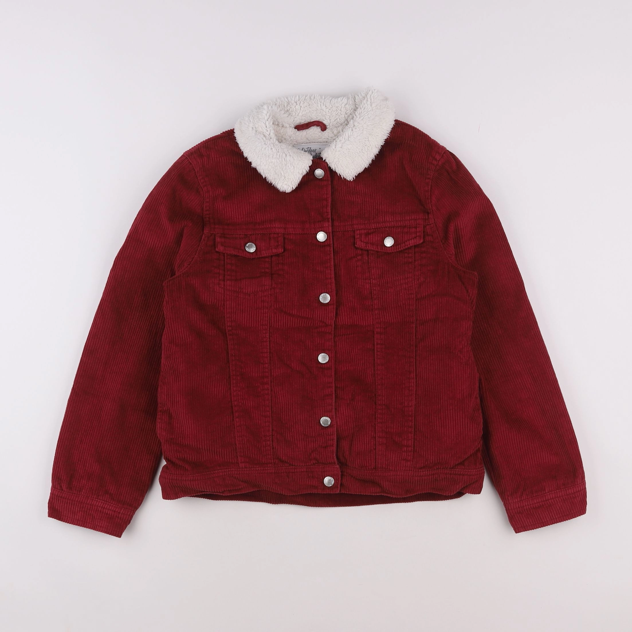 Vertbaudet - veste rouge - 12 ans
