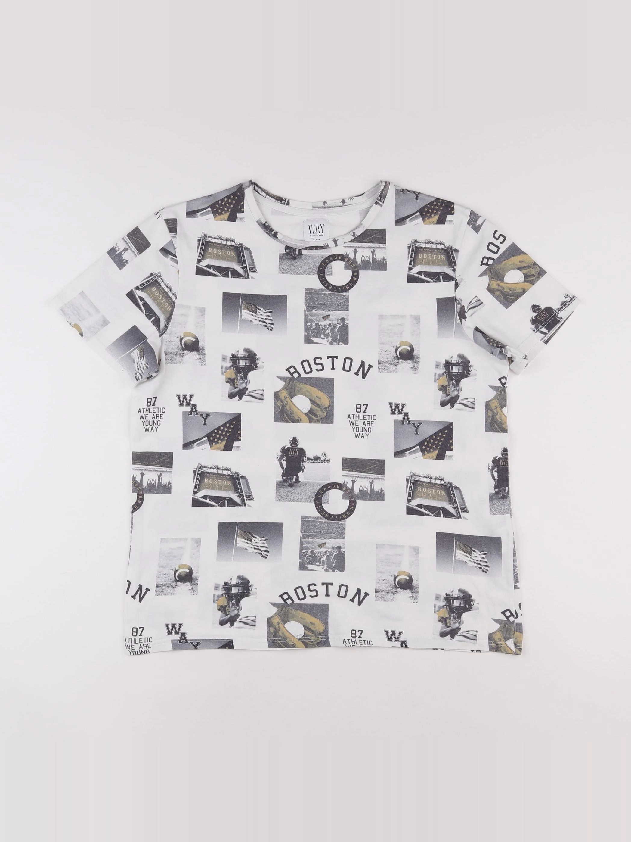 IKKS - tee-shirt blanc - 14 ans
