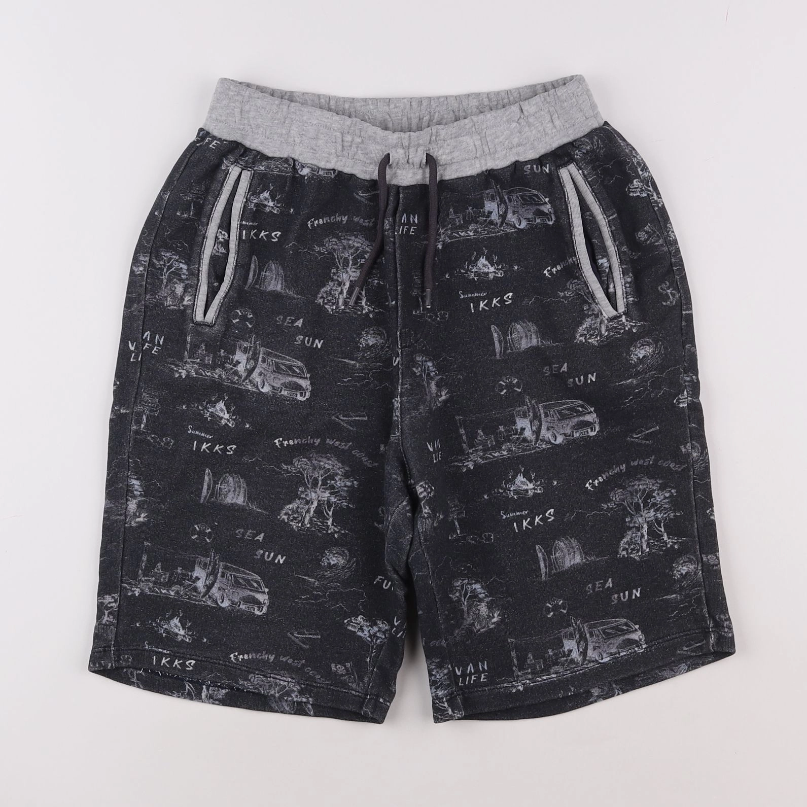 IKKS - short gris - 14 ans