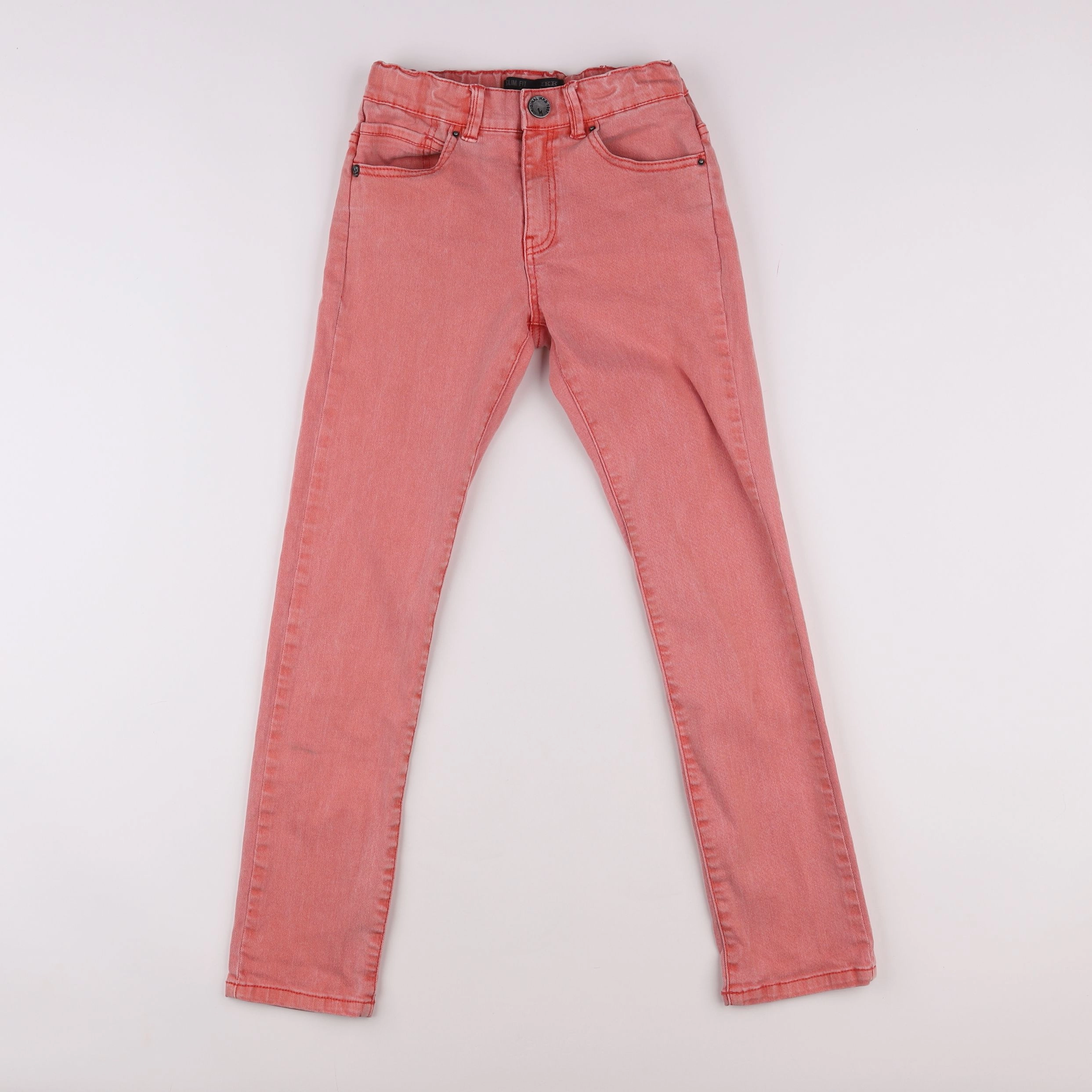IKKS - jean orange - 10 ans