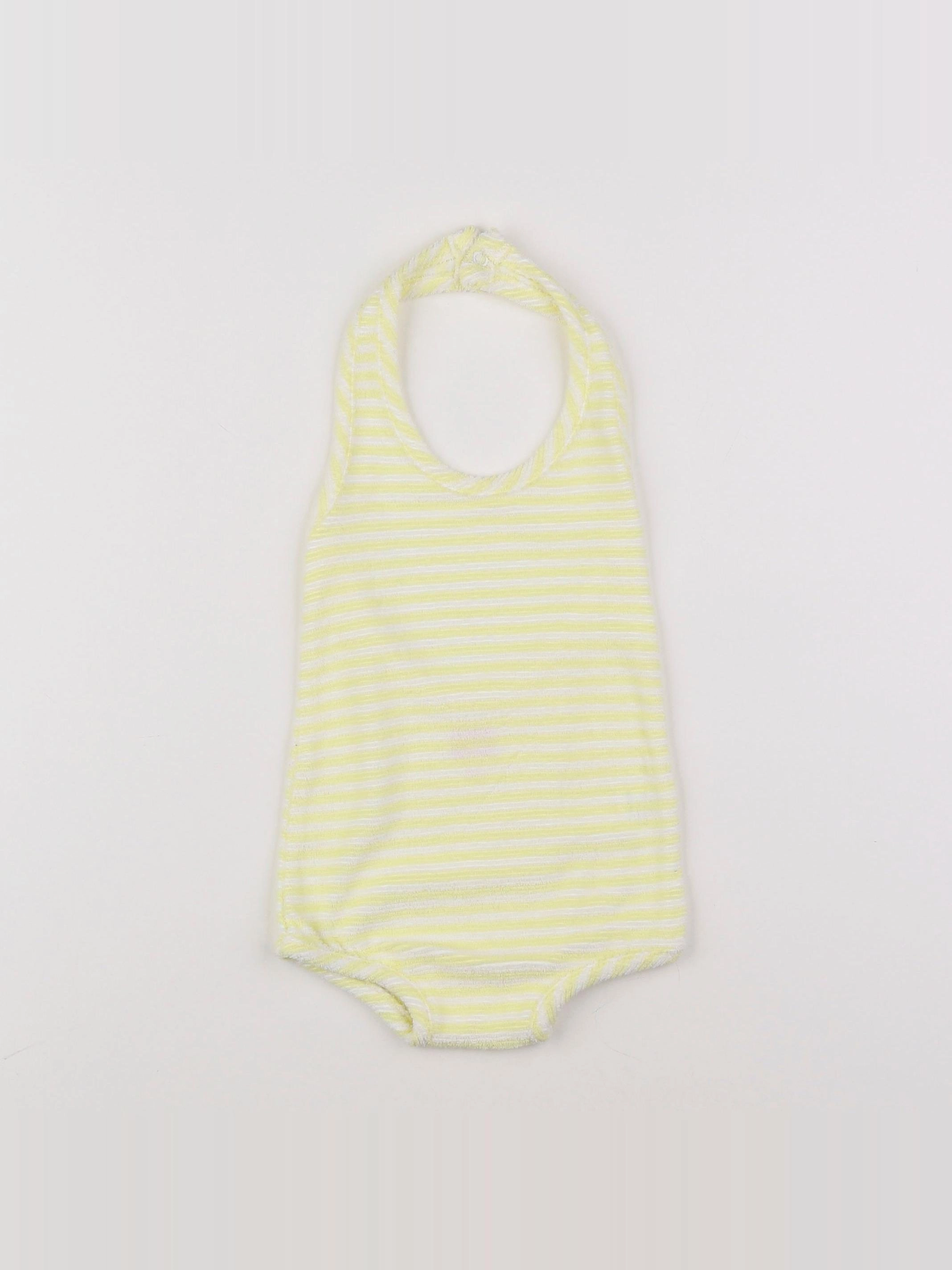 Bonton - maillot de bain jaune - 6 mois