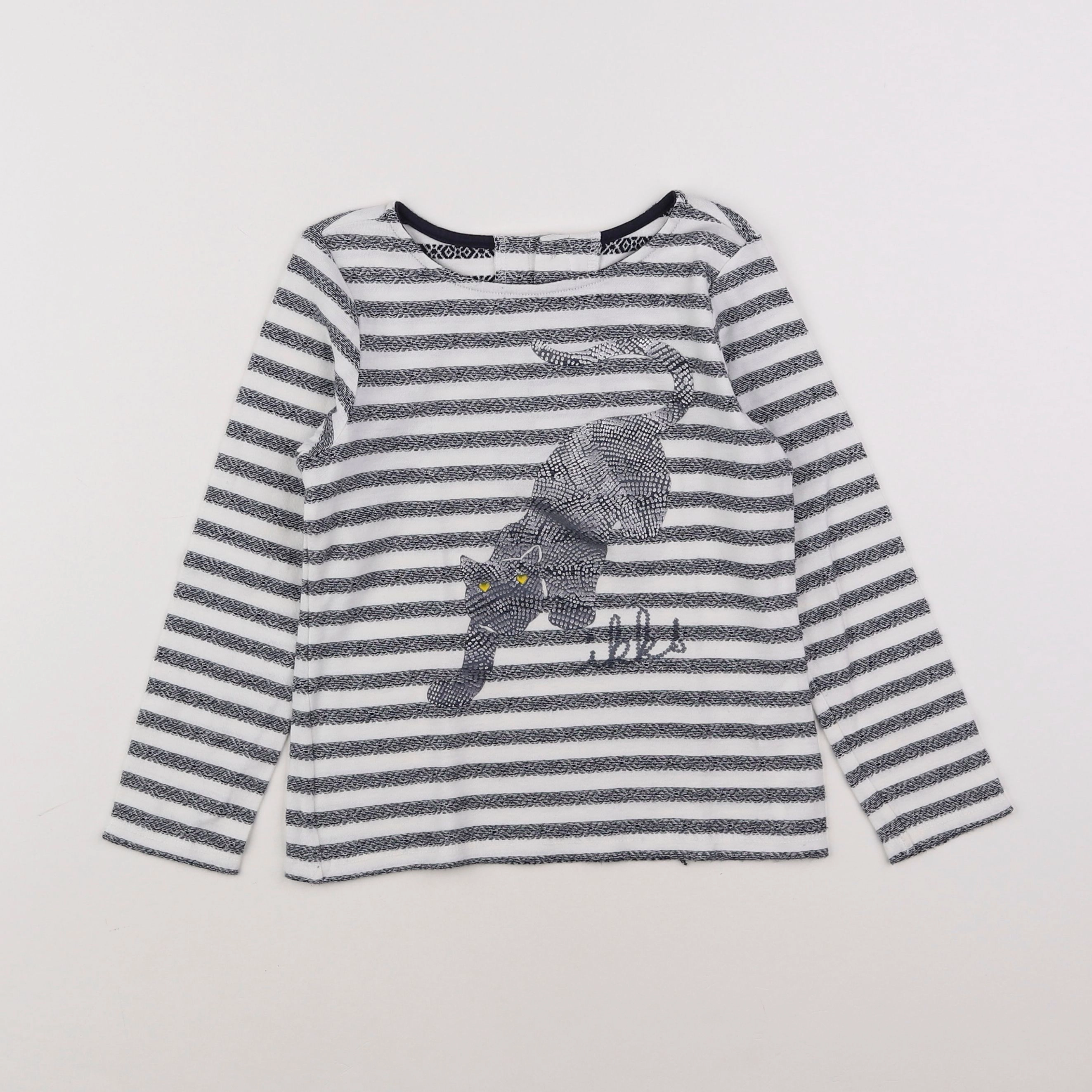 IKKS - tee-shirt blanc - 6 ans
