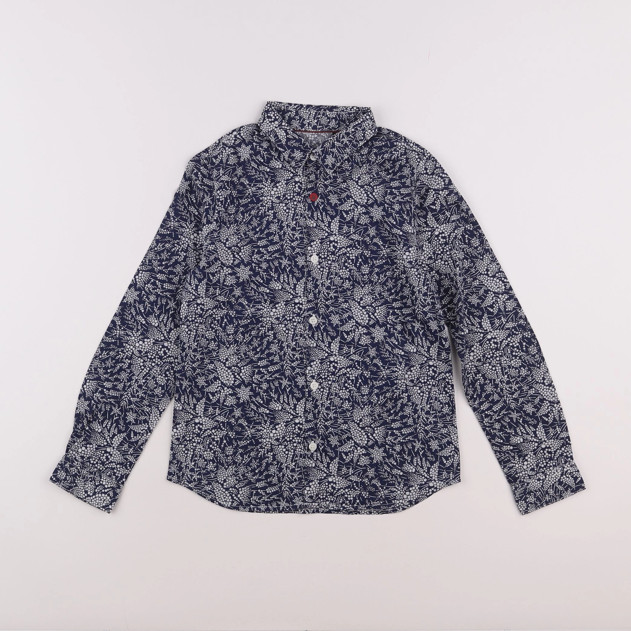 IKKS - chemise bleu - 8 ans