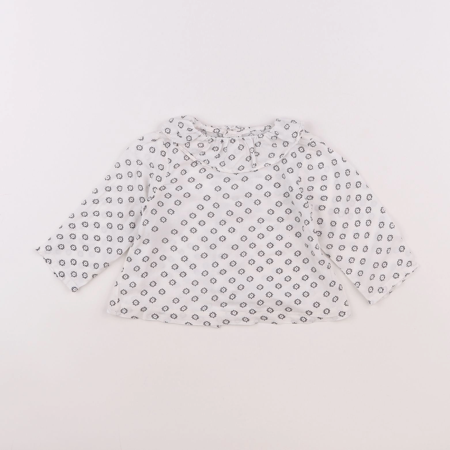 Gocco - blouse blanc - 9/12 mois