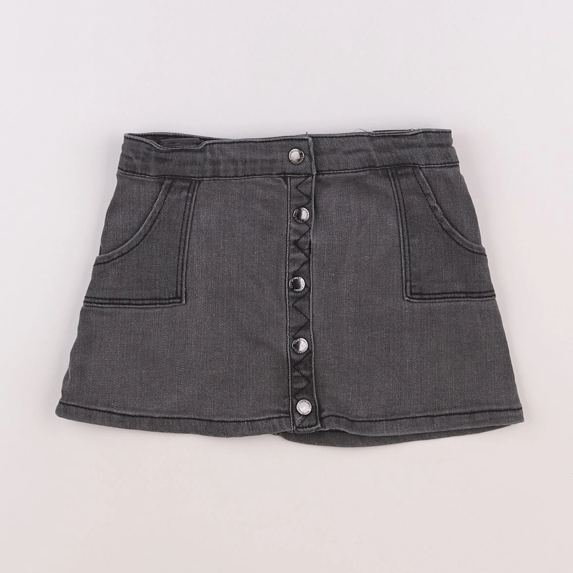 Vertbaudet - jupe gris - 3 ans