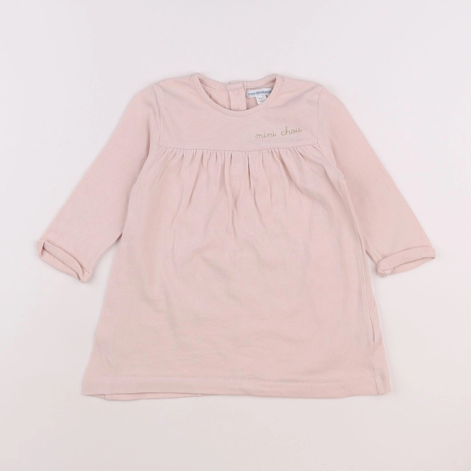 Vertbaudet - robe rose - 18 mois