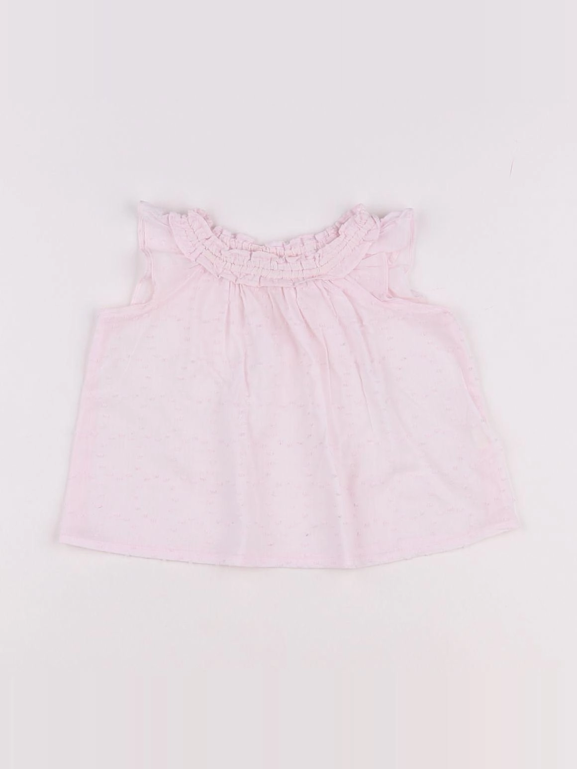 Bonpoint - blouse rose - 6 mois