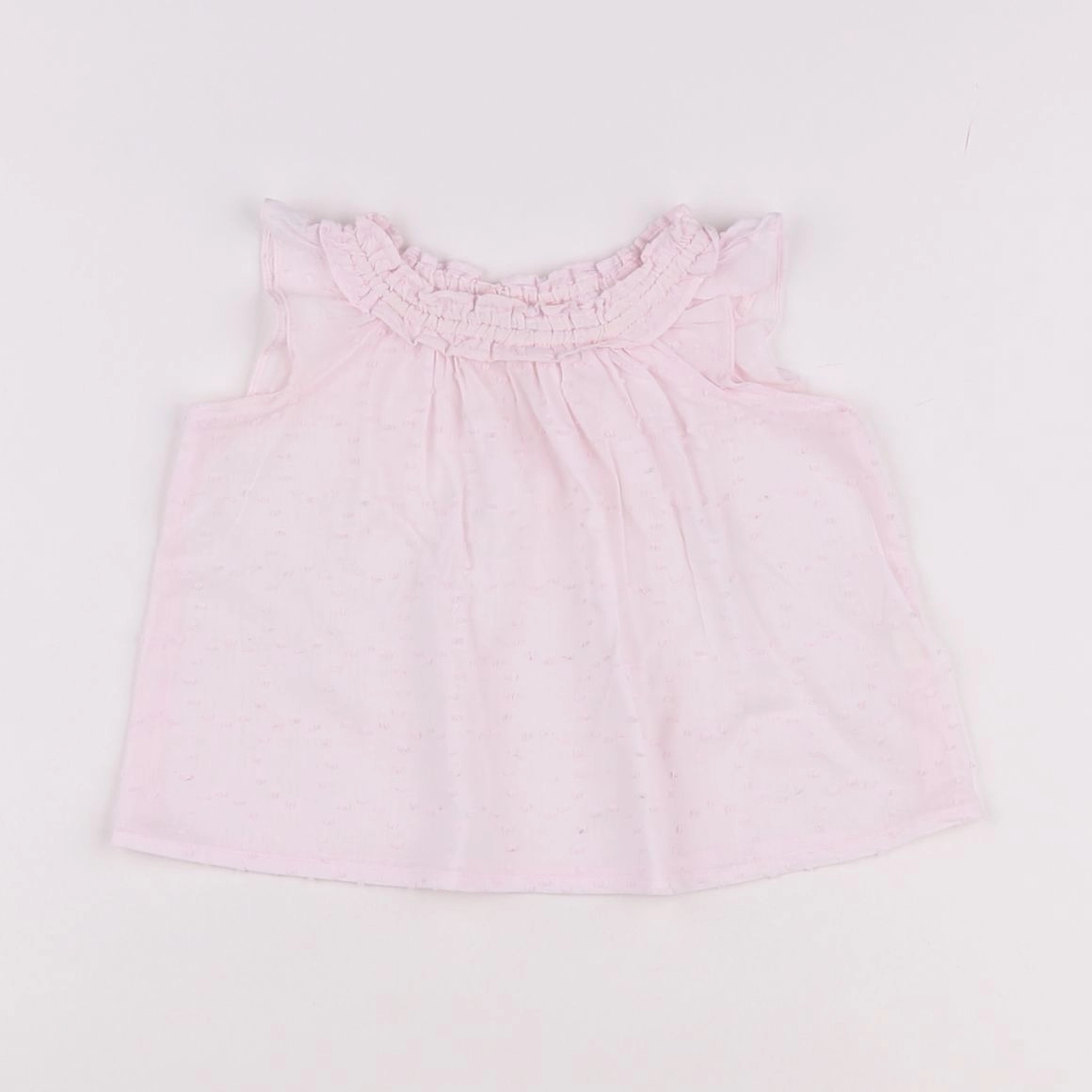 Bonpoint - blouse rose - 6 mois