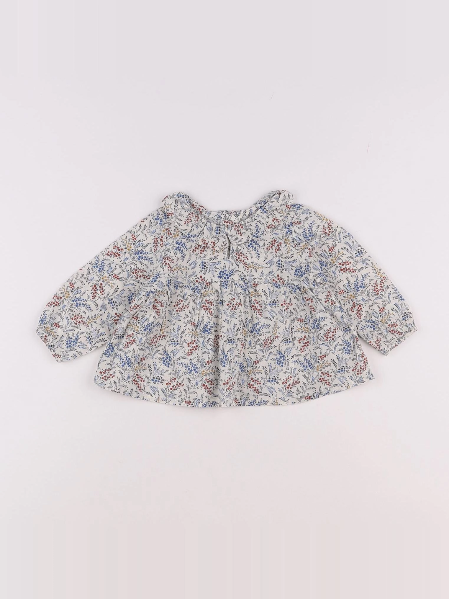 Bonton - blouse multicolore - 6 mois