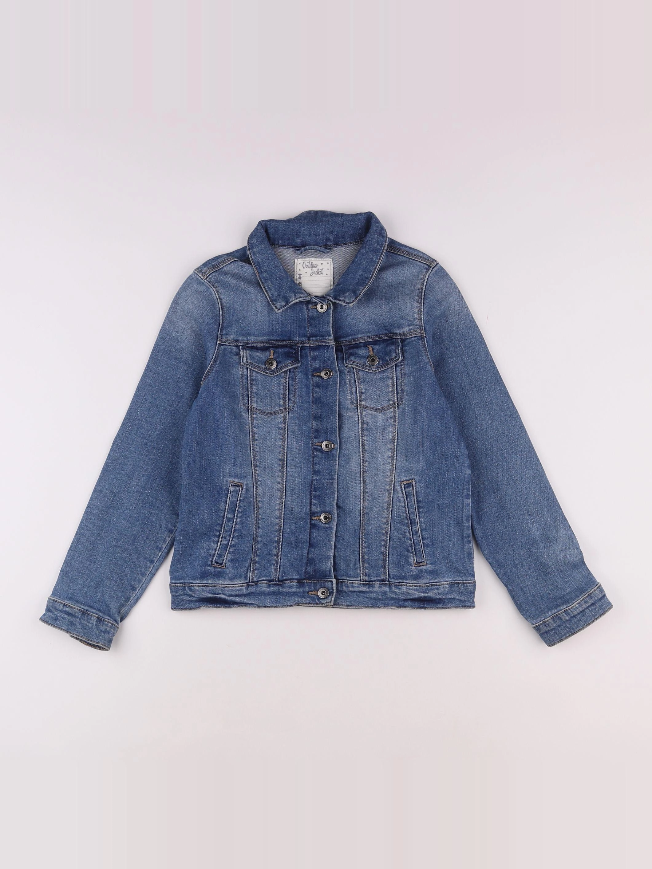 Vertbaudet - veste bleu - 9 ans