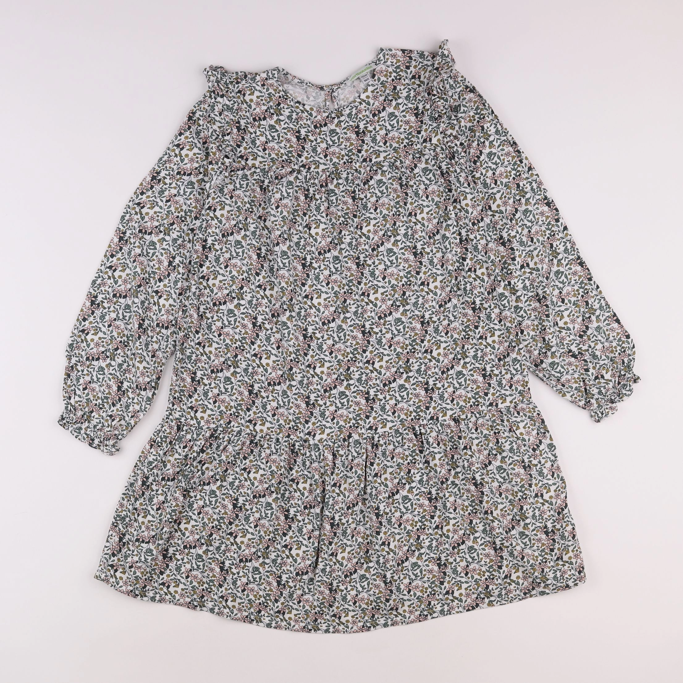 Vertbaudet - robe multicolore - 9 ans