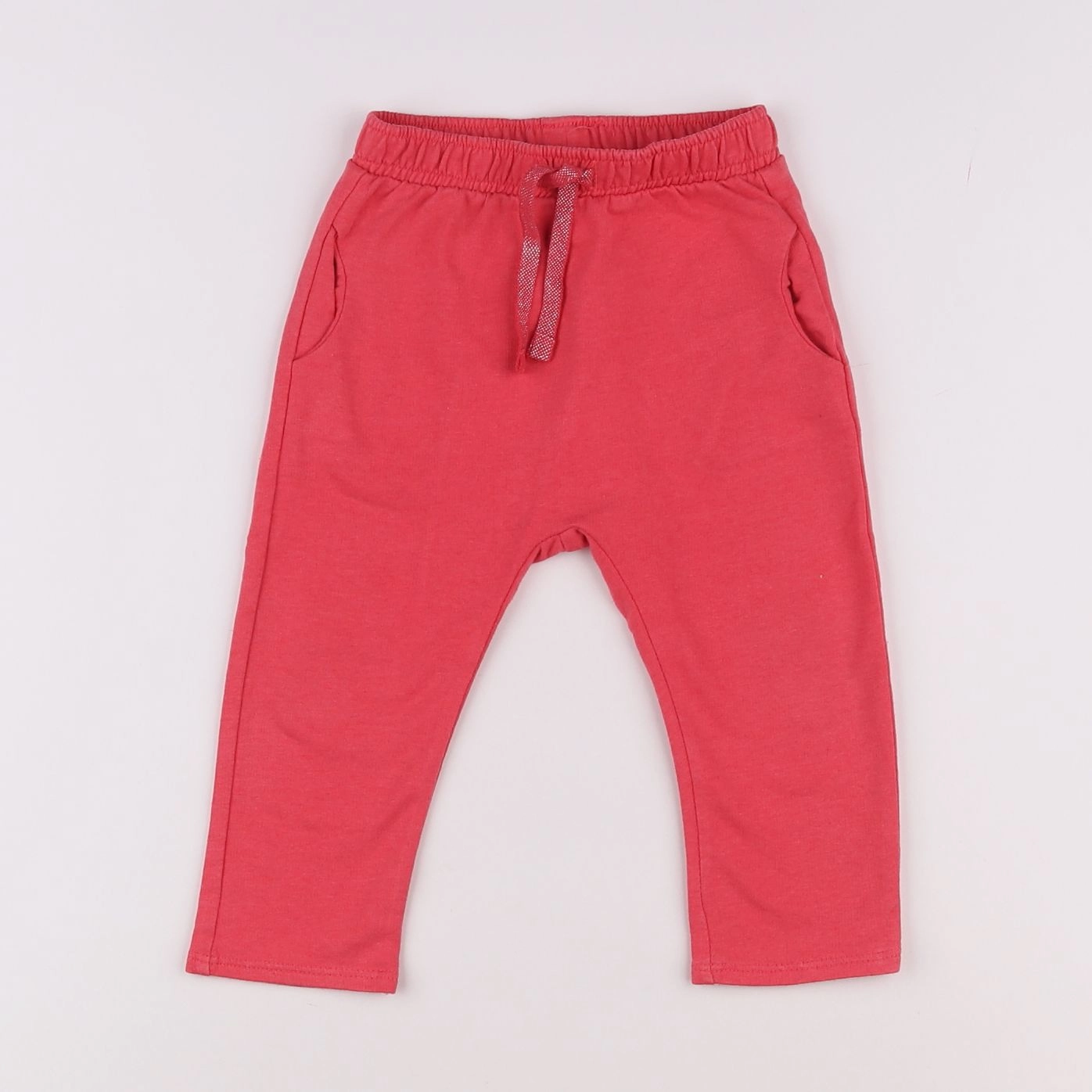 Vertbaudet - pantalon rose - 12 mois