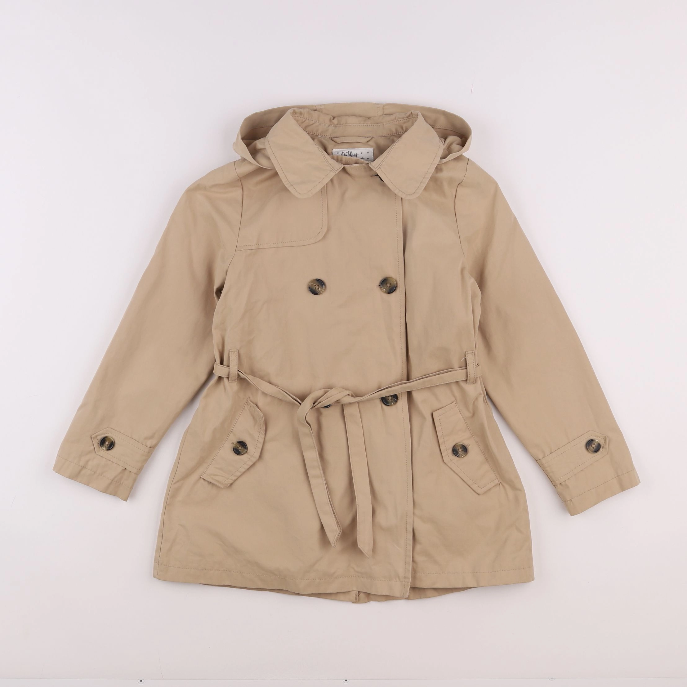 Vertbaudet - trench beige - 8 ans