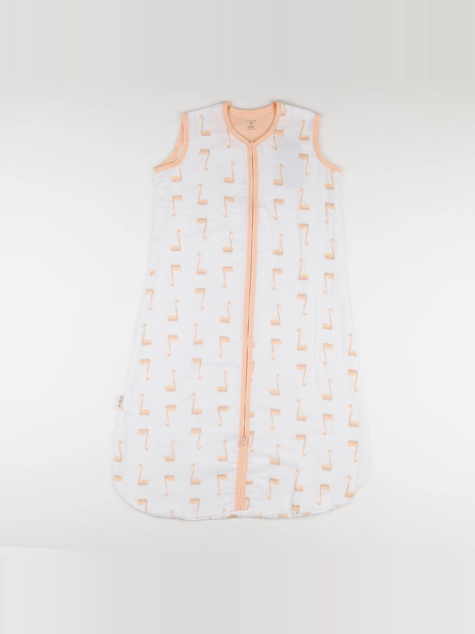 Fresk - gigoteuse TOG 1 blanc, rose Cygnes - 0/6 mois