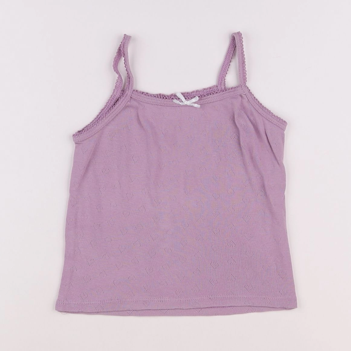 Vertbaudet - maillot de corps violet - 4 ans