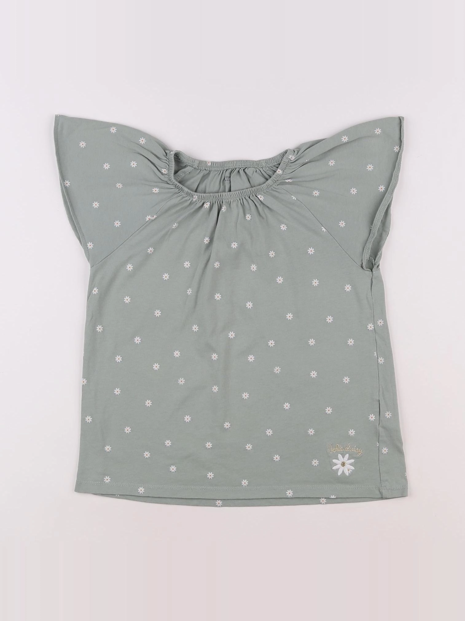 Vertbaudet - tee-shirt vert - 10 ans