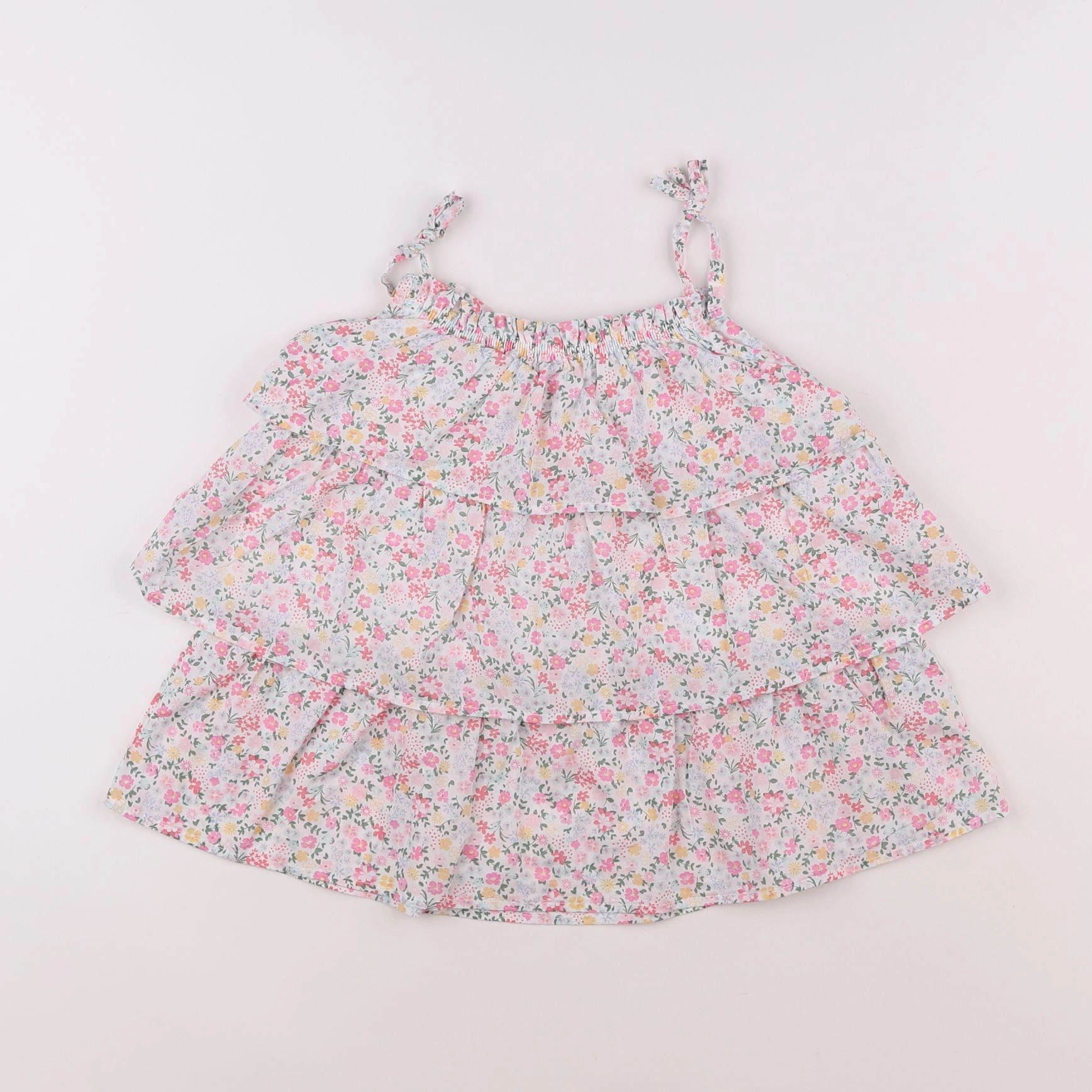 Vertbaudet - blouse multicolore - 10 ans