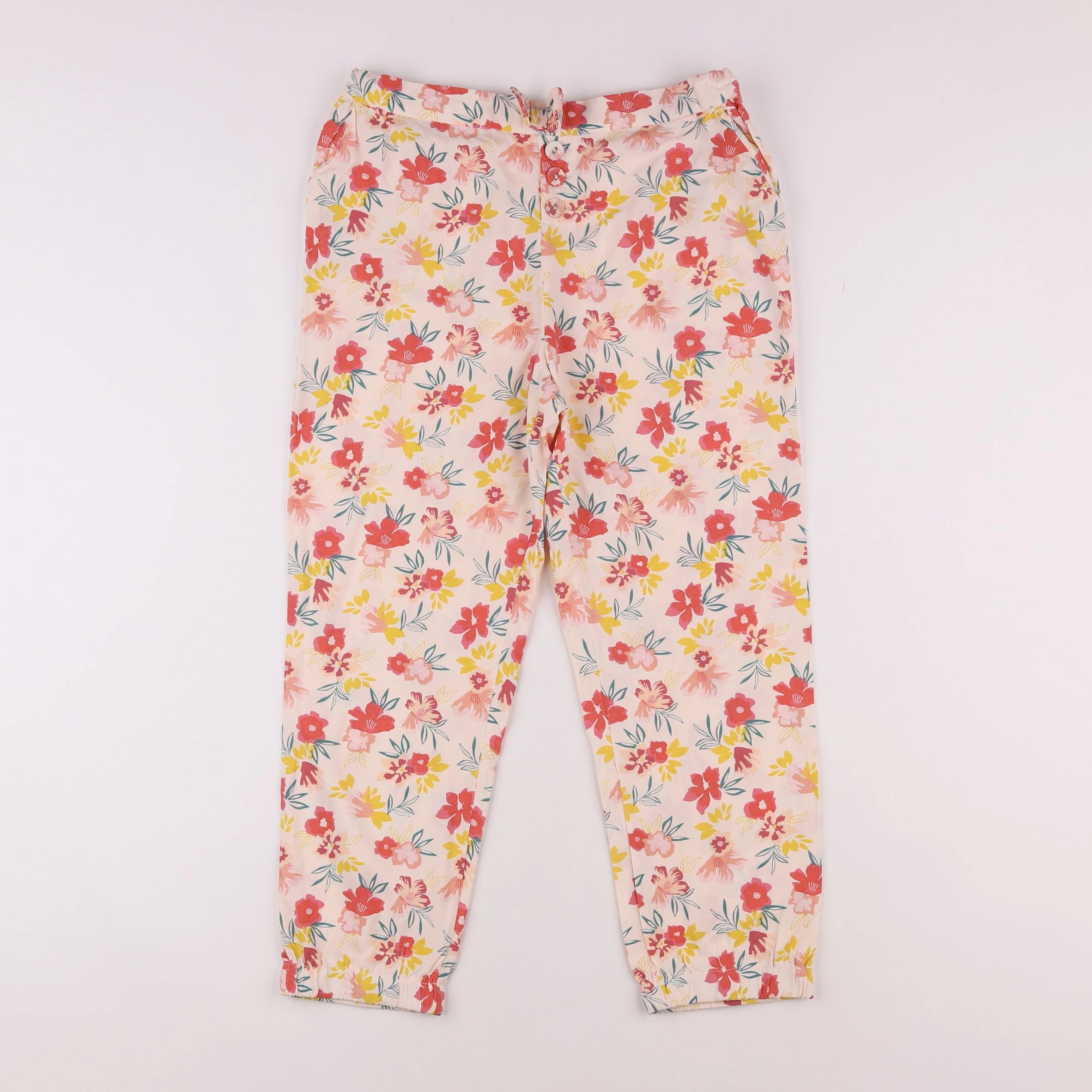 Vertbaudet - pantalon multicolore - 11/12 ans