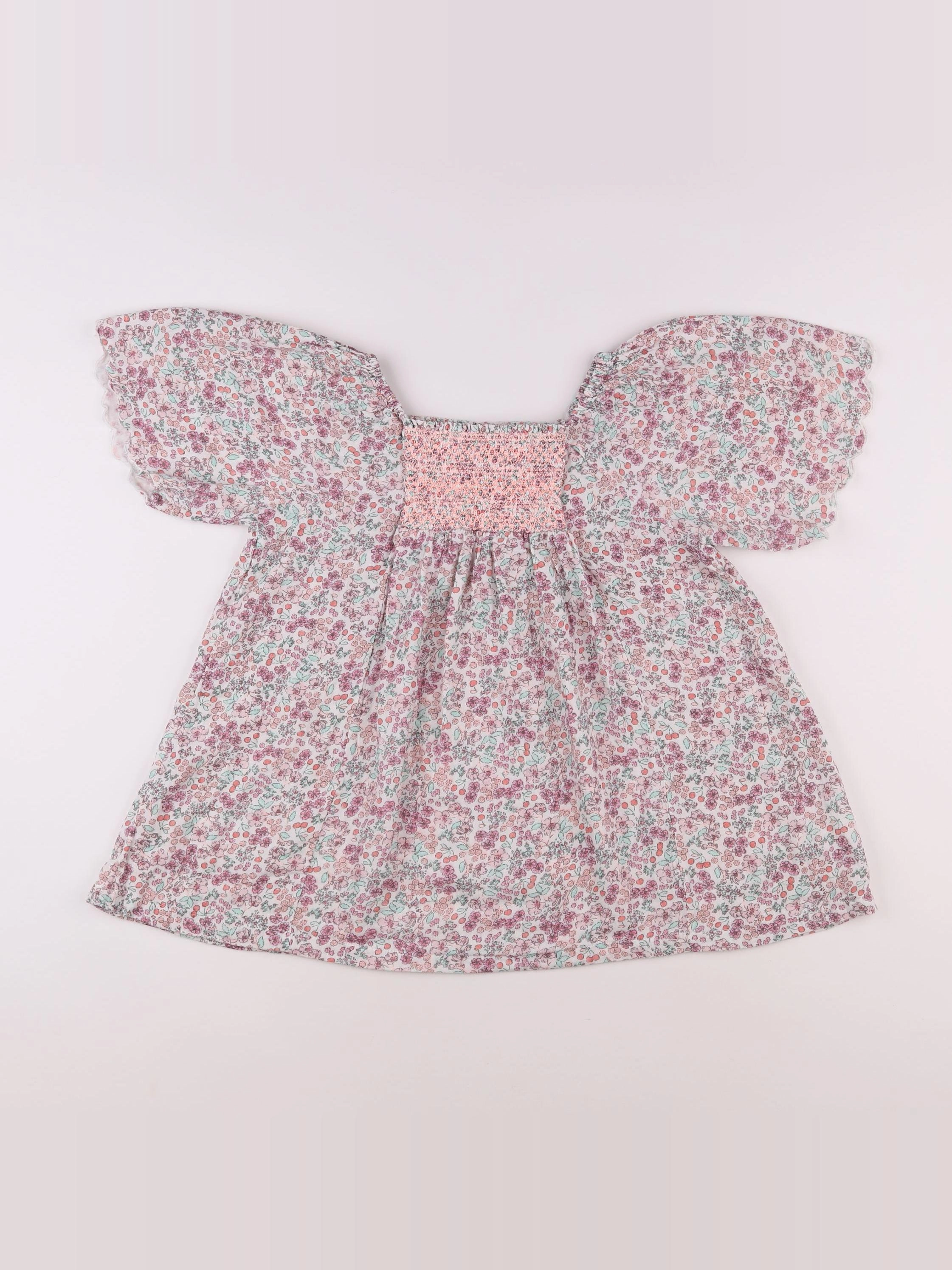 Vertbaudet - blouse multicolore - 12 ans