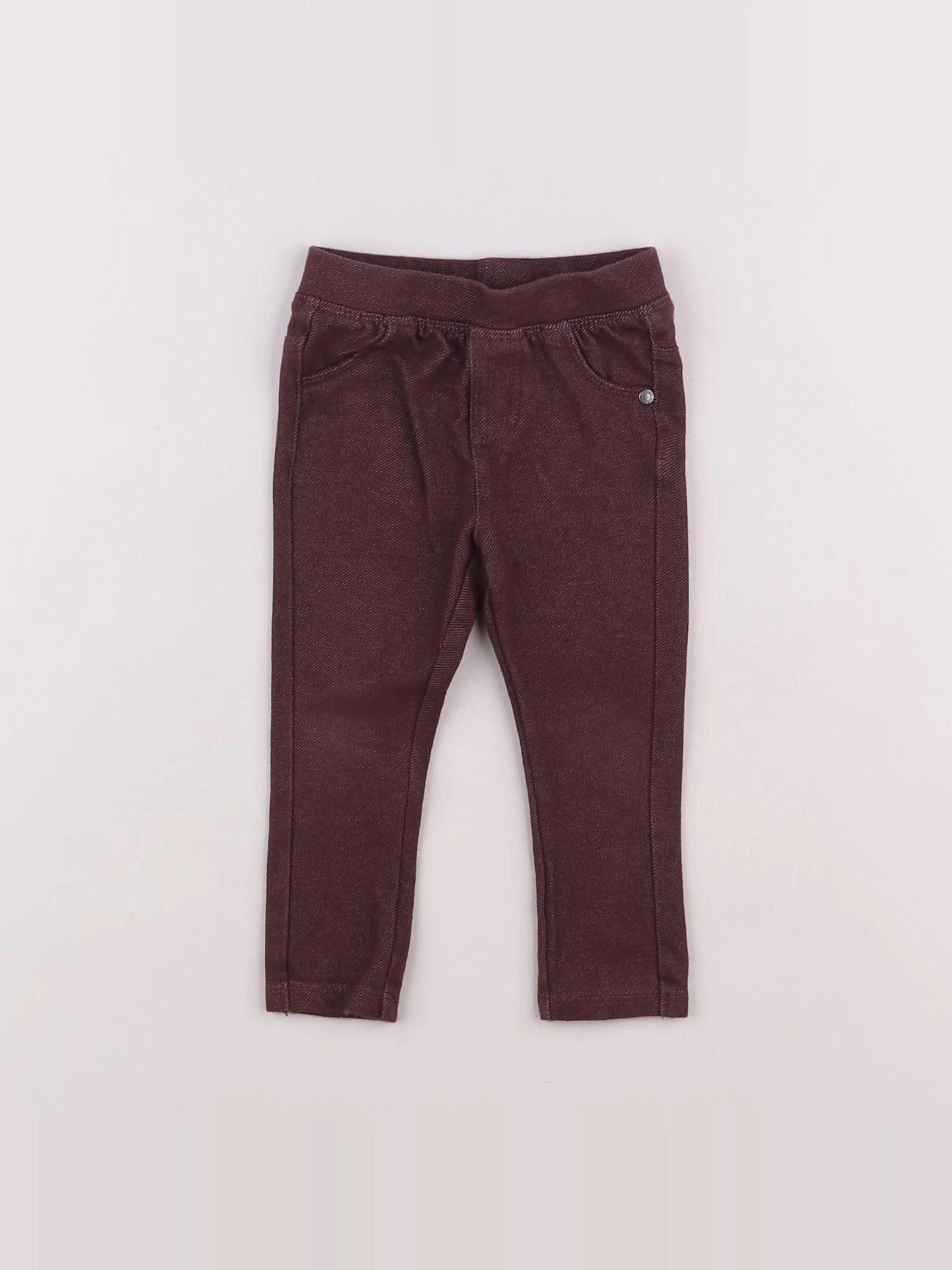 Vertbaudet - jegging rouge - 9 mois