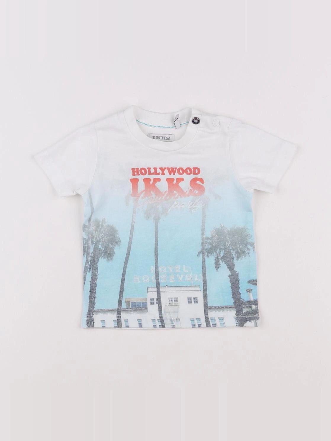 IKKS - tee-shirt blanc - 3 mois
