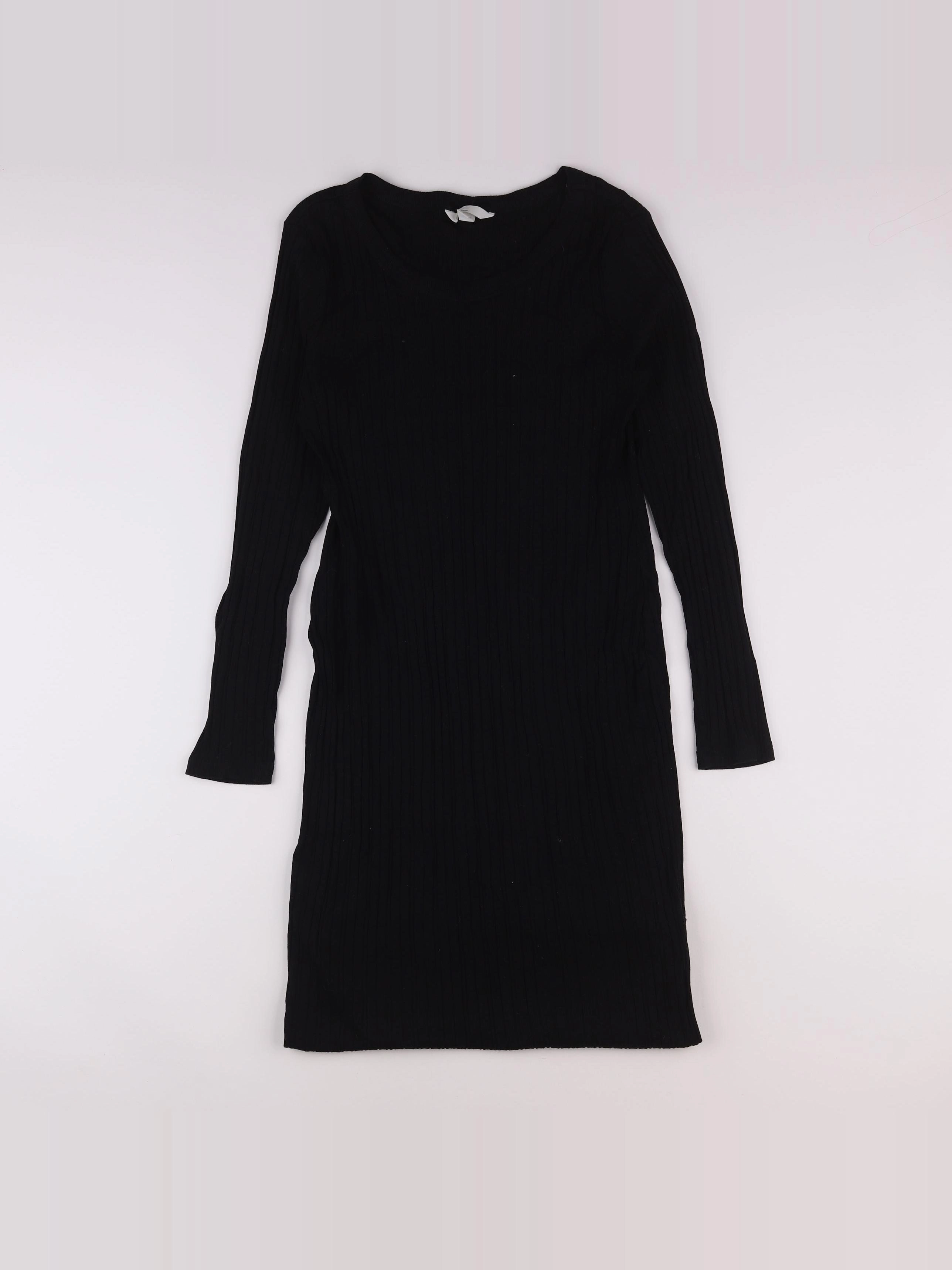 H&M - robe noir - 38 à 40