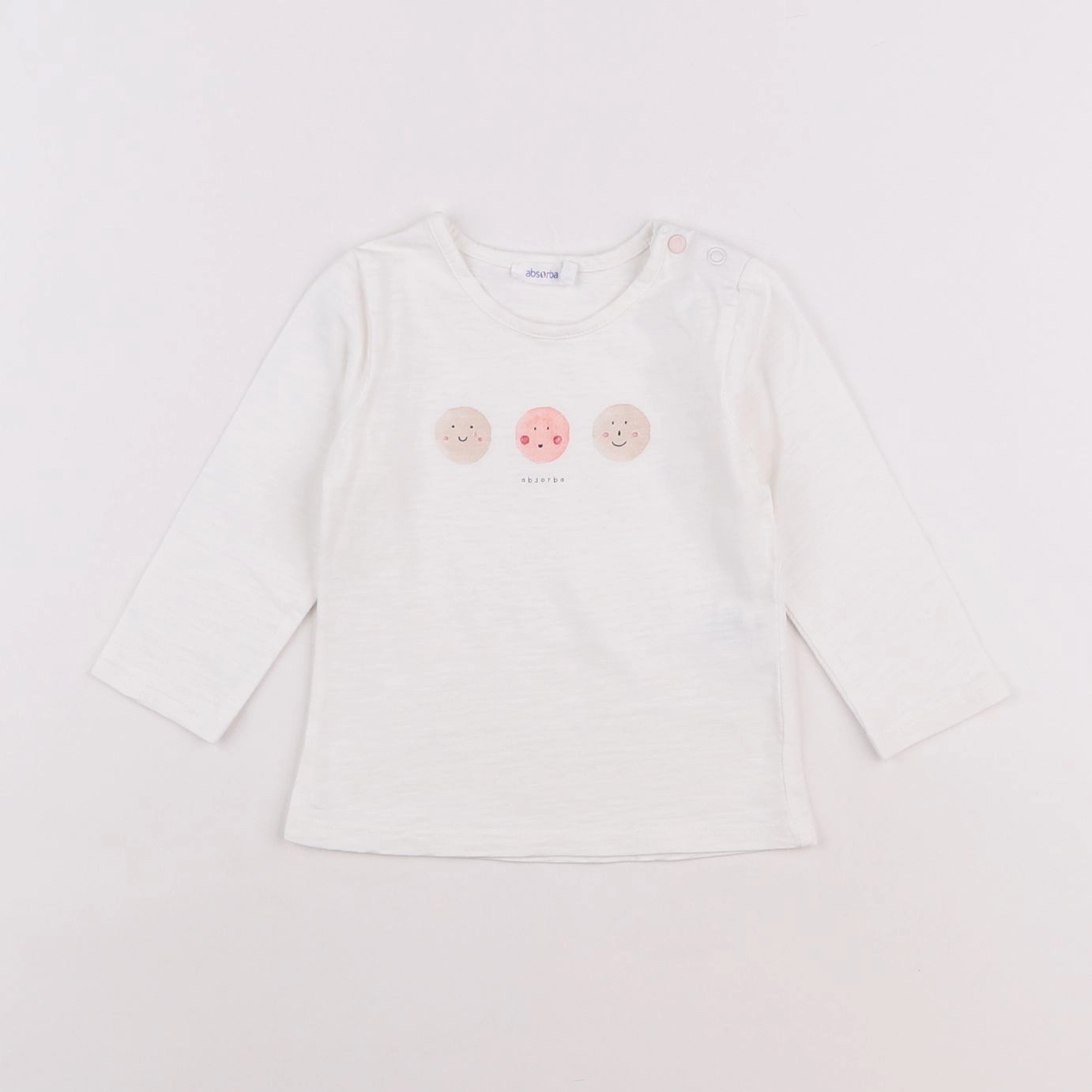 Absorba - tee-shirt blanc - 12 mois