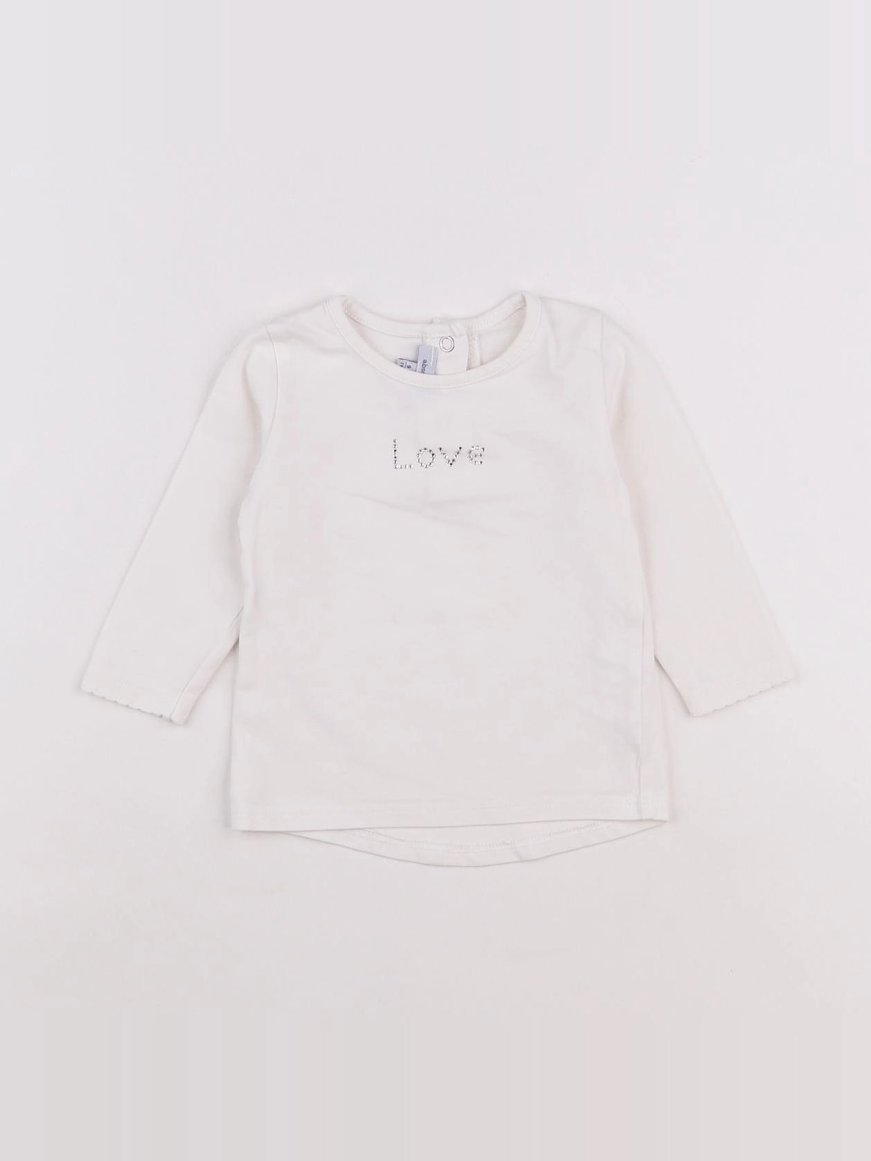 Absorba - tee-shirt blanc - 9 mois