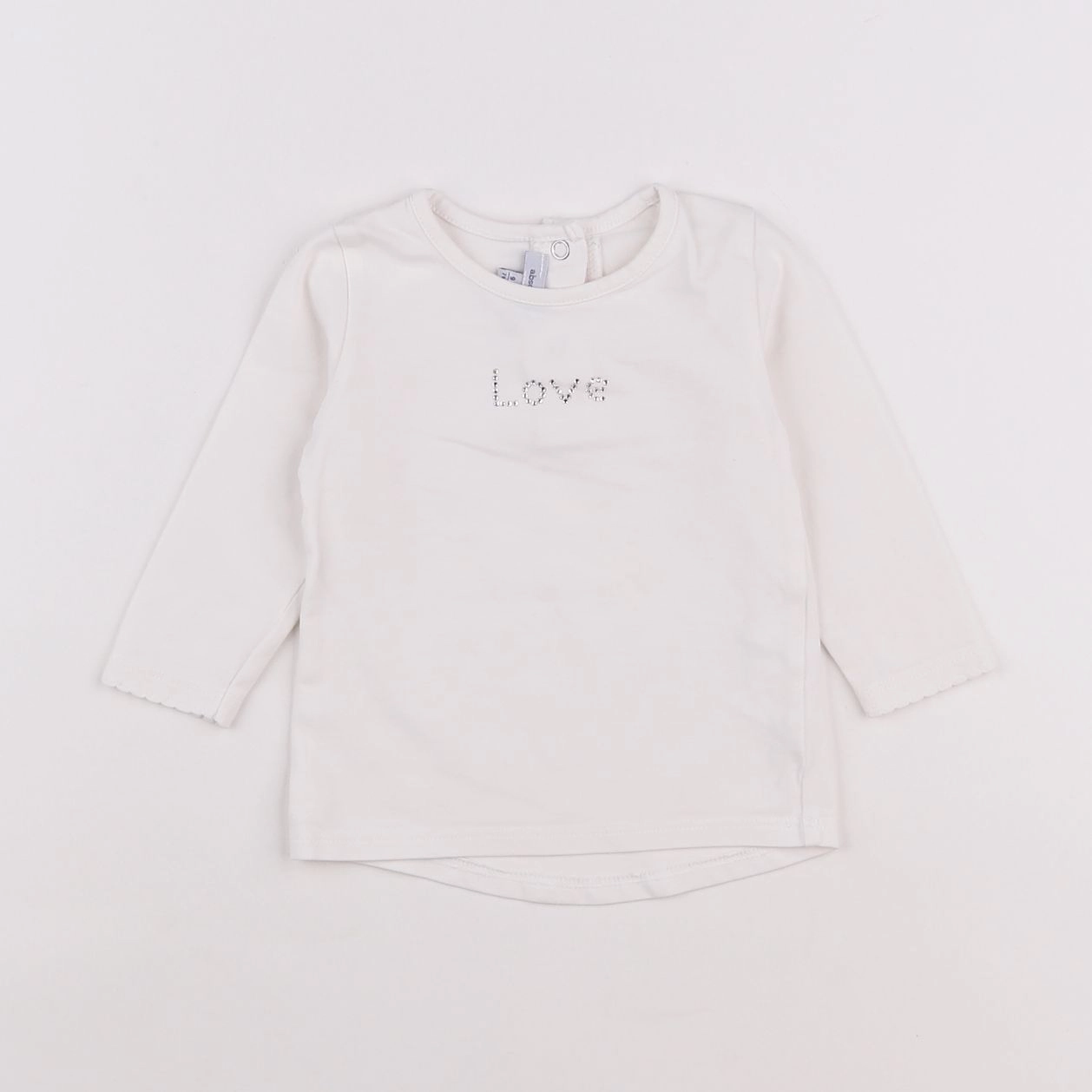Absorba - tee-shirt blanc - 9 mois