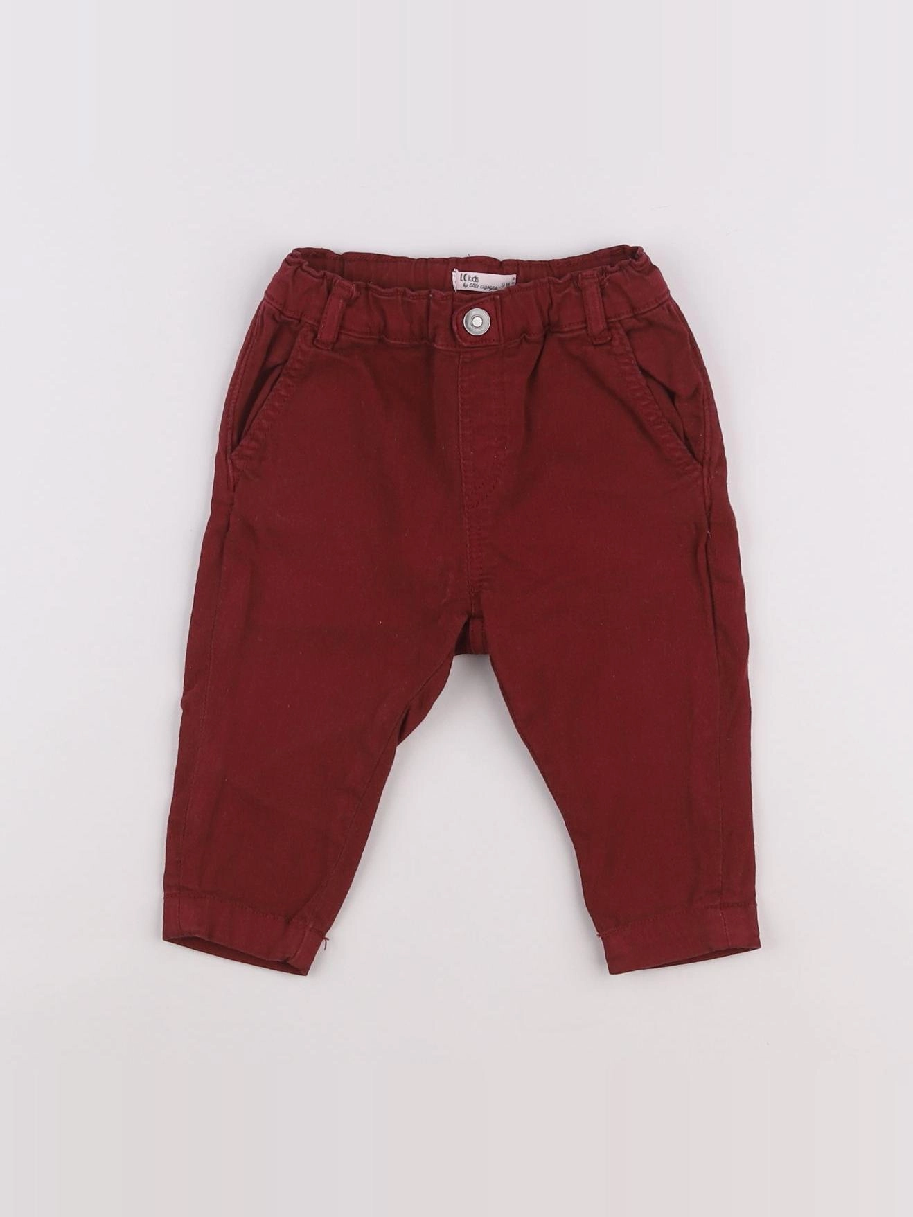 Little Cigogne - jean rouge - 9 mois