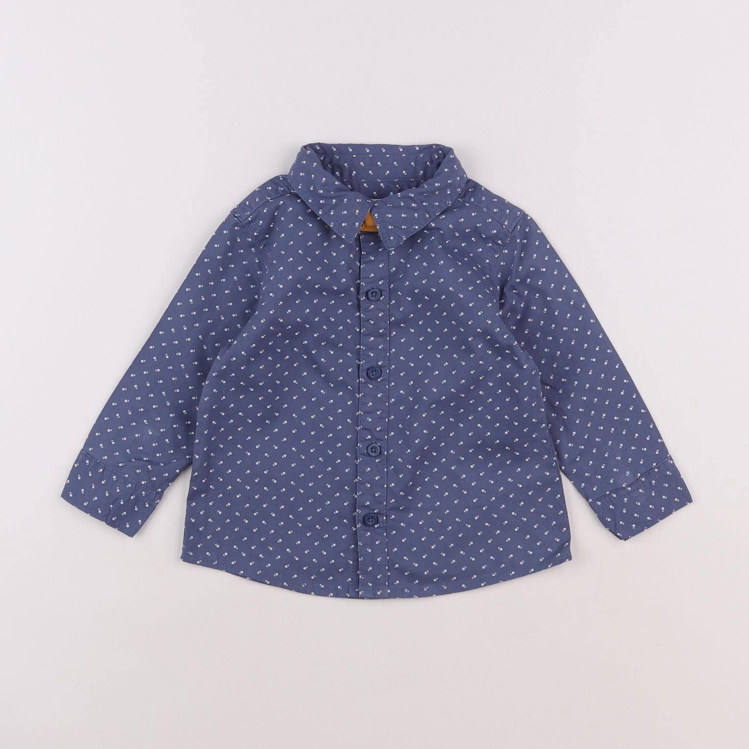 La Redoute - chemise bleu - 12 mois