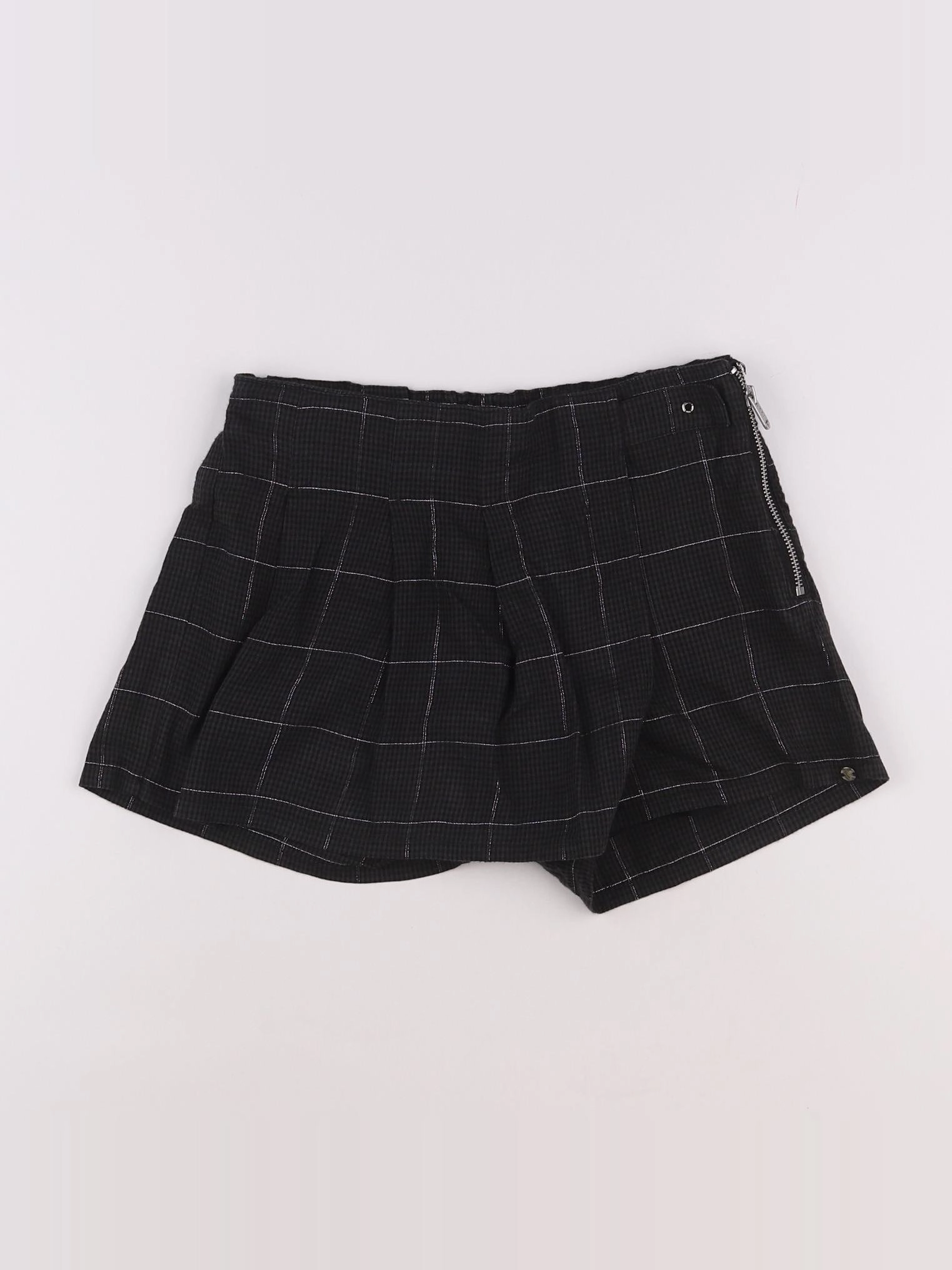 IKKS - jupe short gris - 10 ans