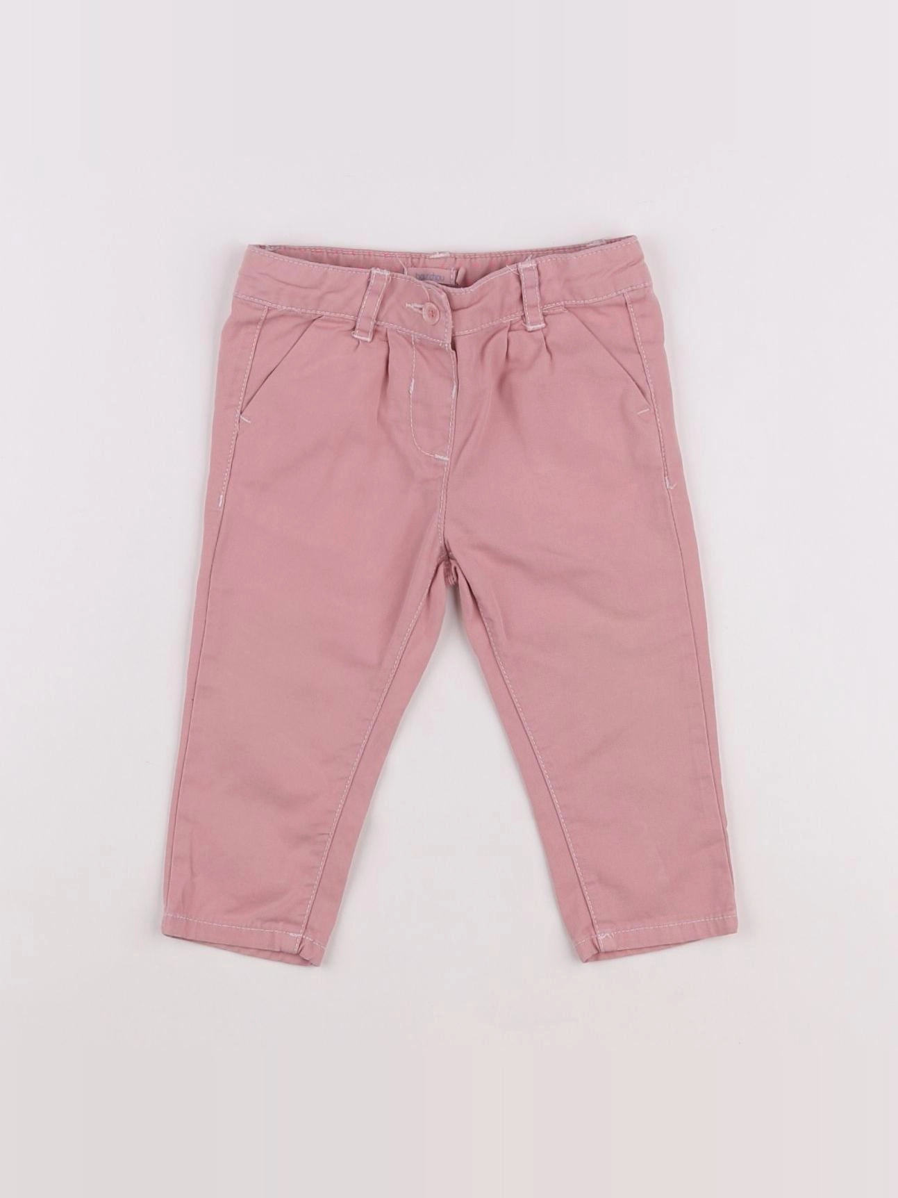 Boutchou - pantalon rose - 9 mois