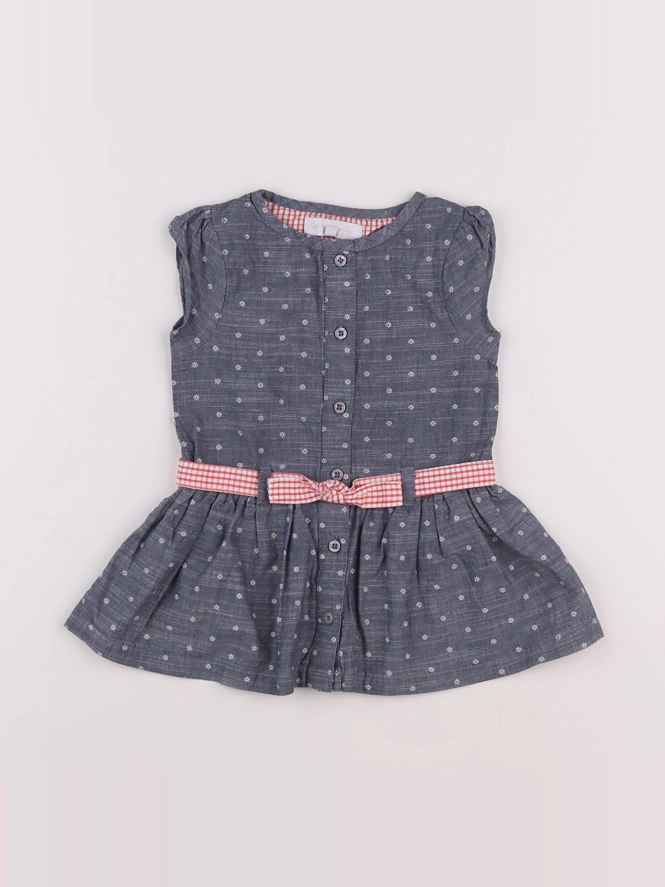 Cadet Rousselle - robe bleu - 6 mois