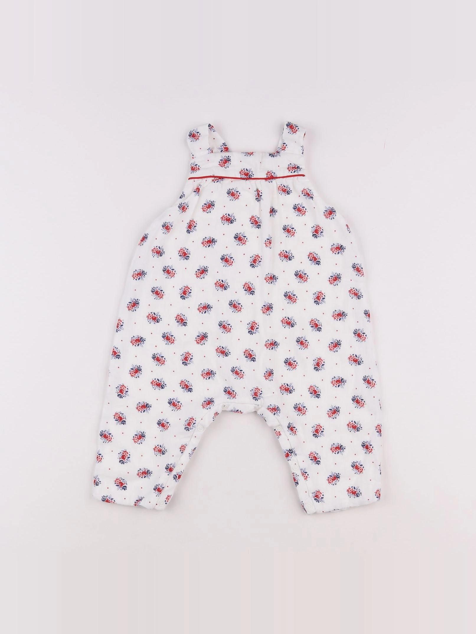 Petit Bateau - combinaison blanc - 3 mois