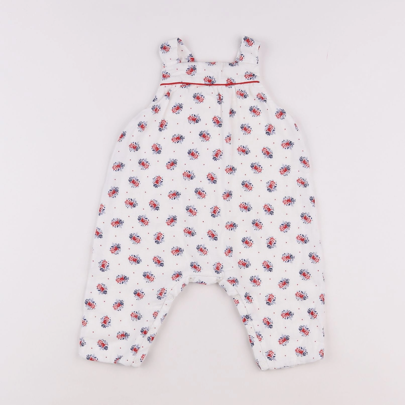 Petit Bateau - combinaison blanc - 3 mois