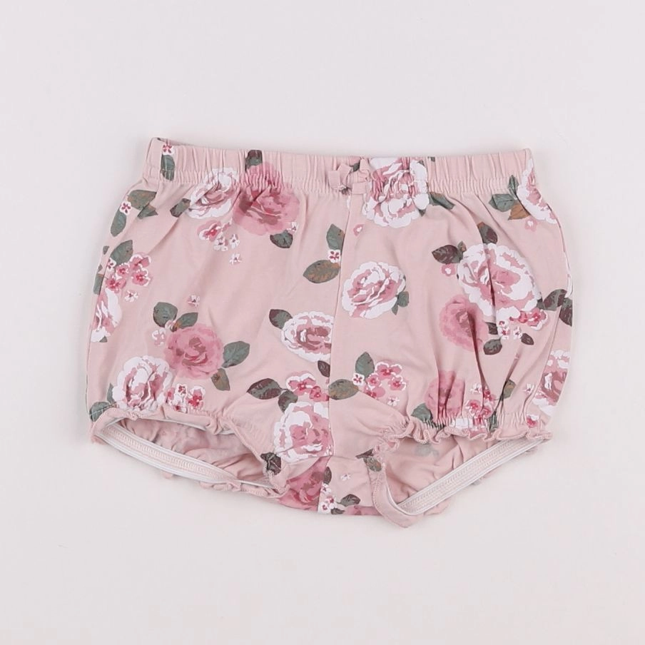 H&M - bloomer rose - 6/9 mois