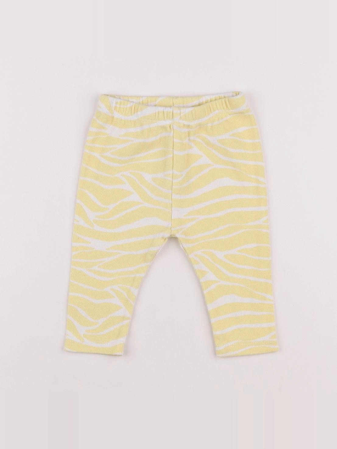 Zara - legging jaune - 3/6 mois