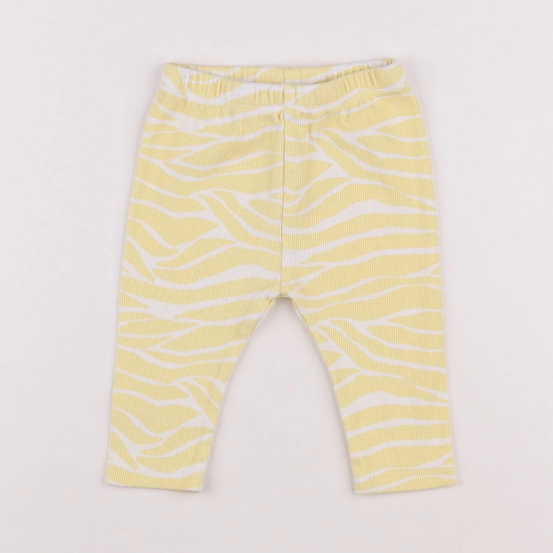 Zara - legging jaune - 3/6 mois
