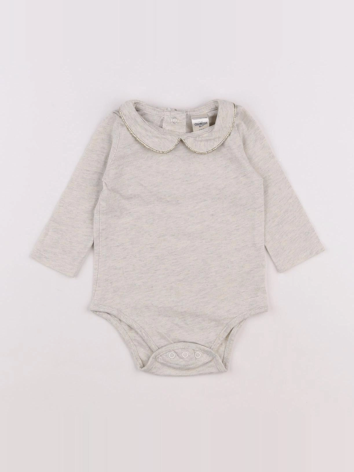 Oshkosh - body à col beige - 6 mois