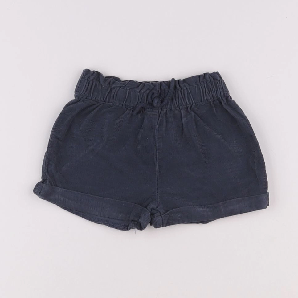 Vertbaudet - short gris - 9 mois