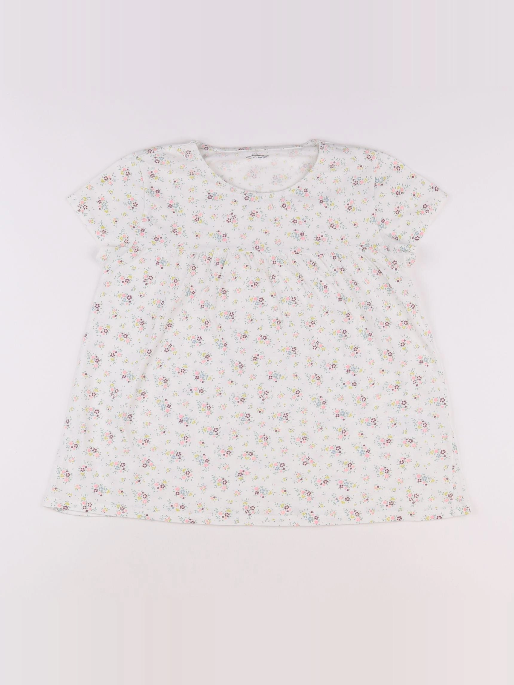 Vertbaudet - tee-shirt multicolore - 10 ans