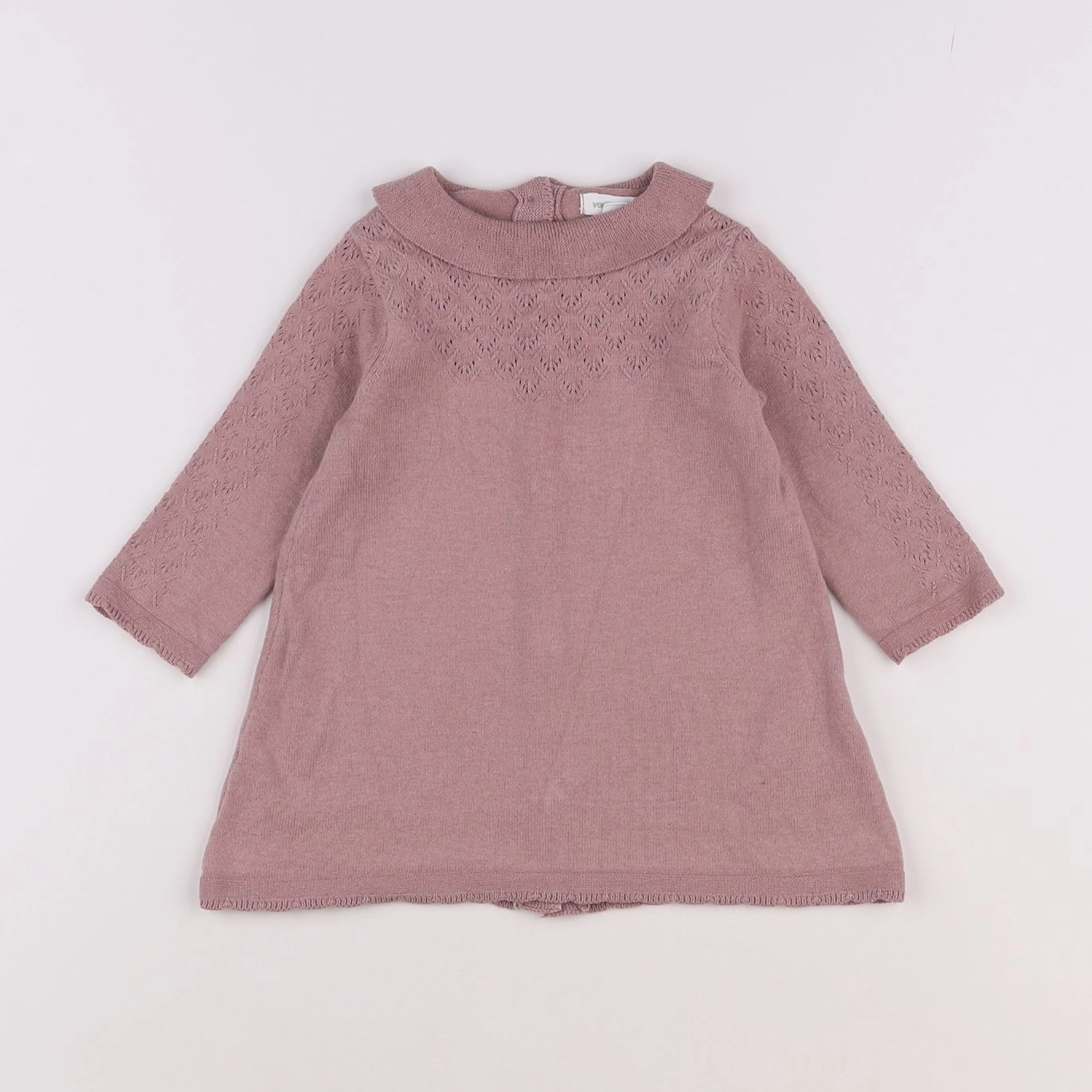 Vertbaudet - robe rose - 3 mois