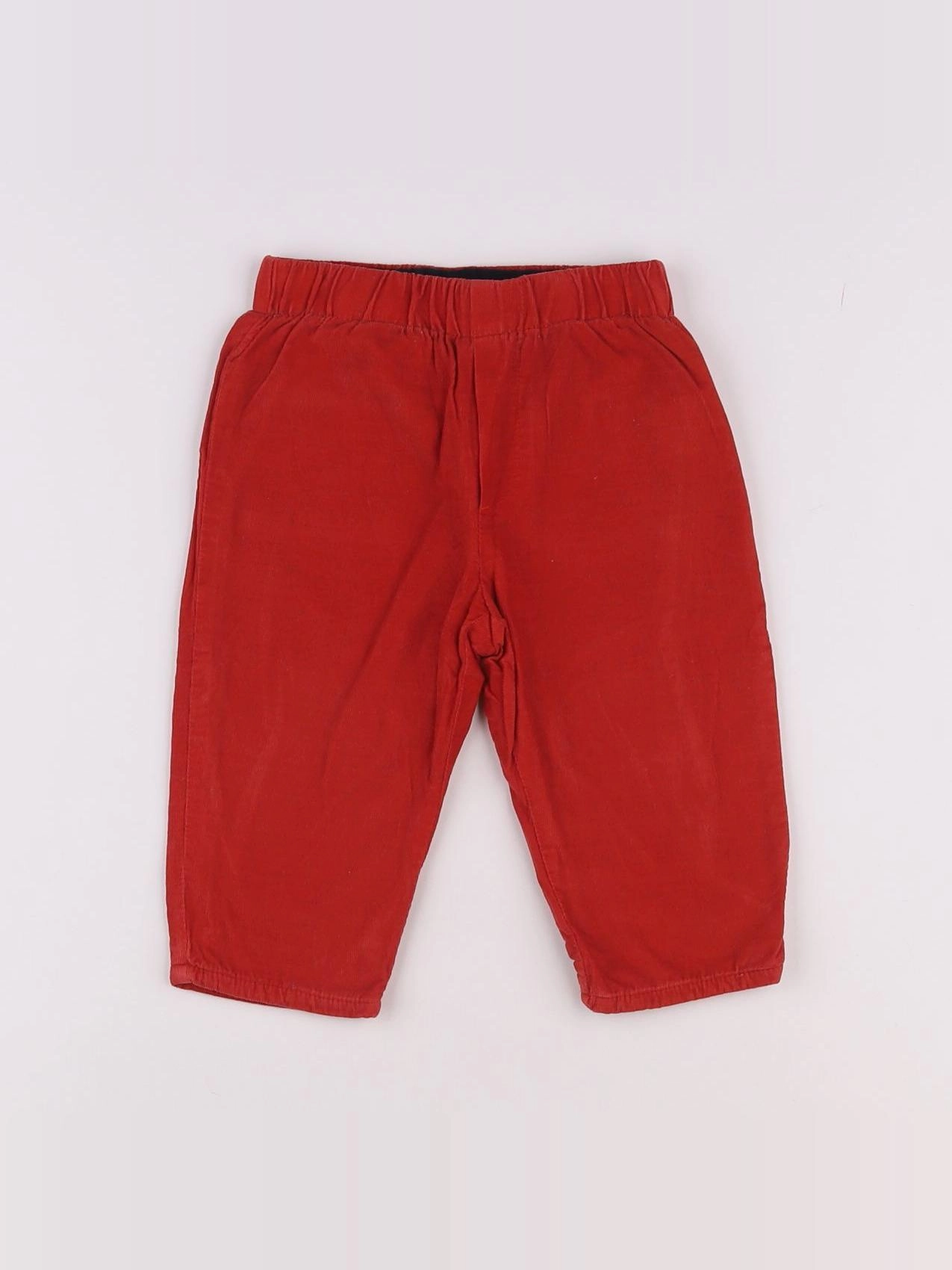 Jacadi - pantalon rouge - 12 mois