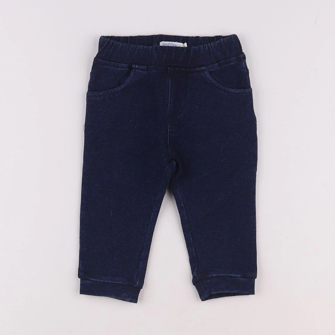 Boutchou - pantalon bleu - 6 mois