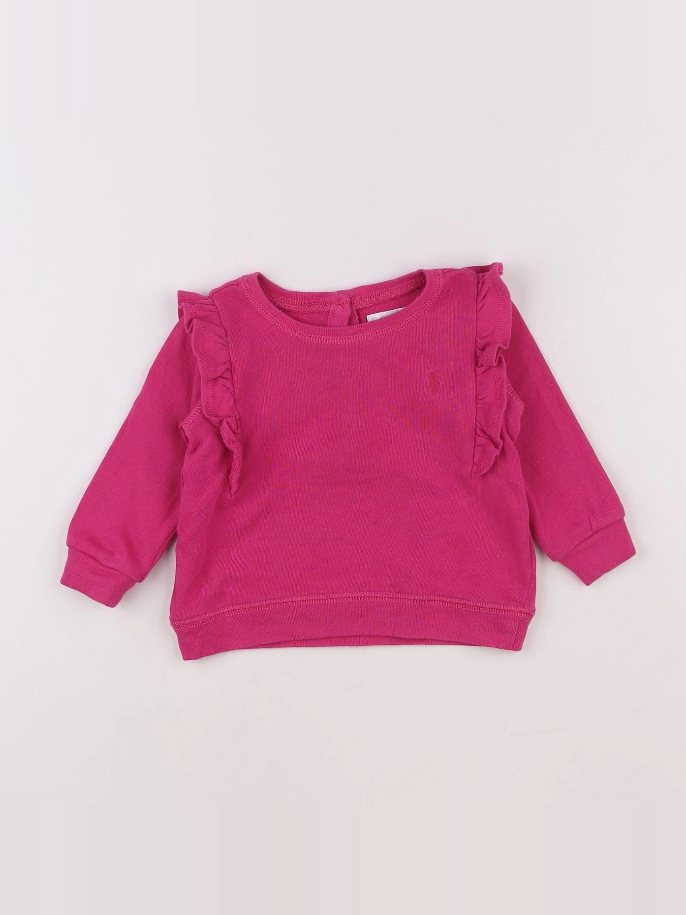 Ralph Lauren - sweat rose - 6 mois