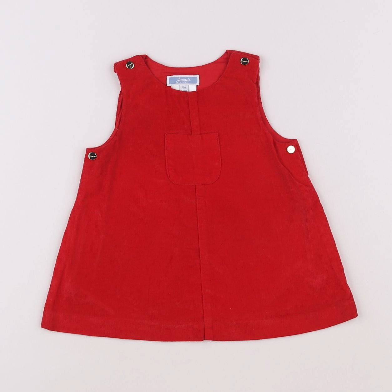 Jacadi - robe rouge - 6 mois